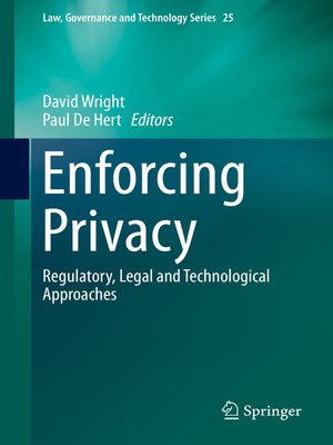 cover image of Enforcing Privacy